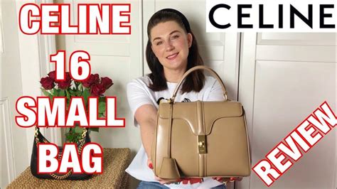 celine chain bag 16|Celine 16 bag review.